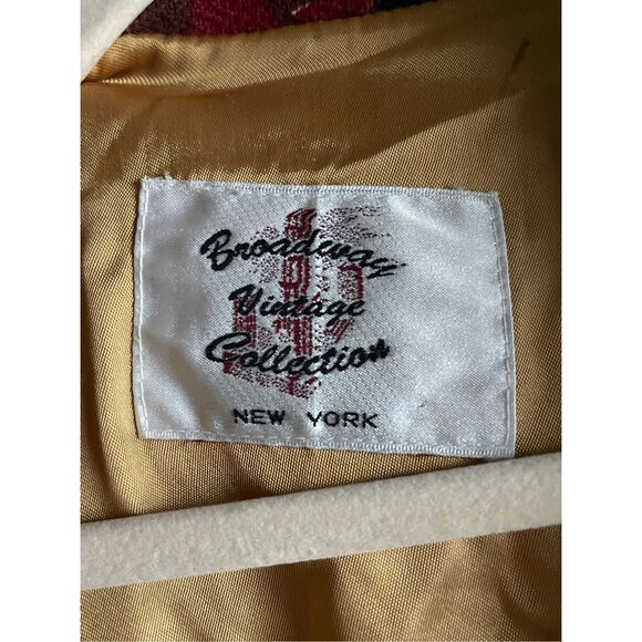 B2 Broadway Vintage Collection Cowboy Print Blazer Jacket Size Medium - Picture 4 of 7